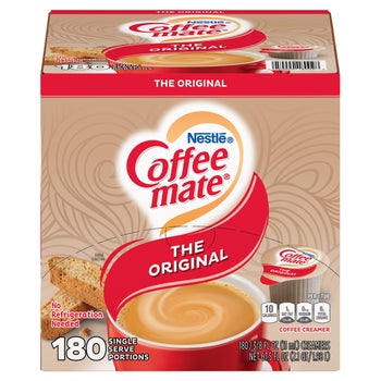 Nestlé Coffee-mate Liquid Creamer, Original, 180-count
