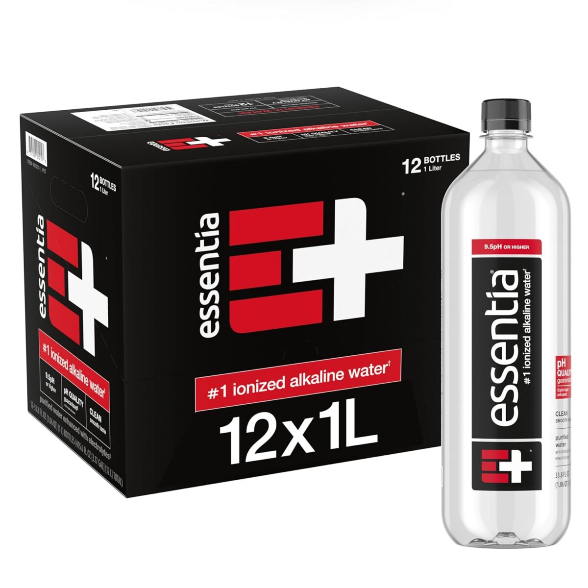 Essentia Water 1lt 12ct - Image 1