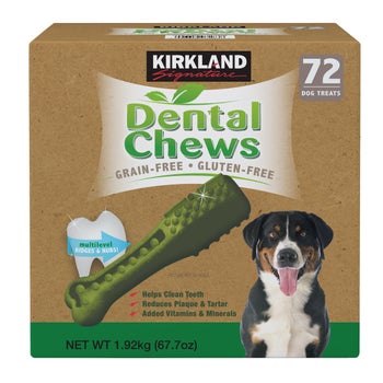 Kirkland Signature Dental Chews, 72-count