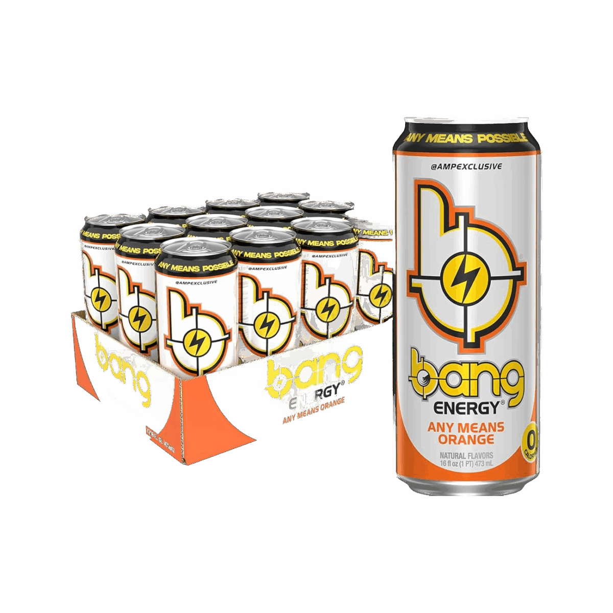 Bang Orange 16oz 12ct - Image 1