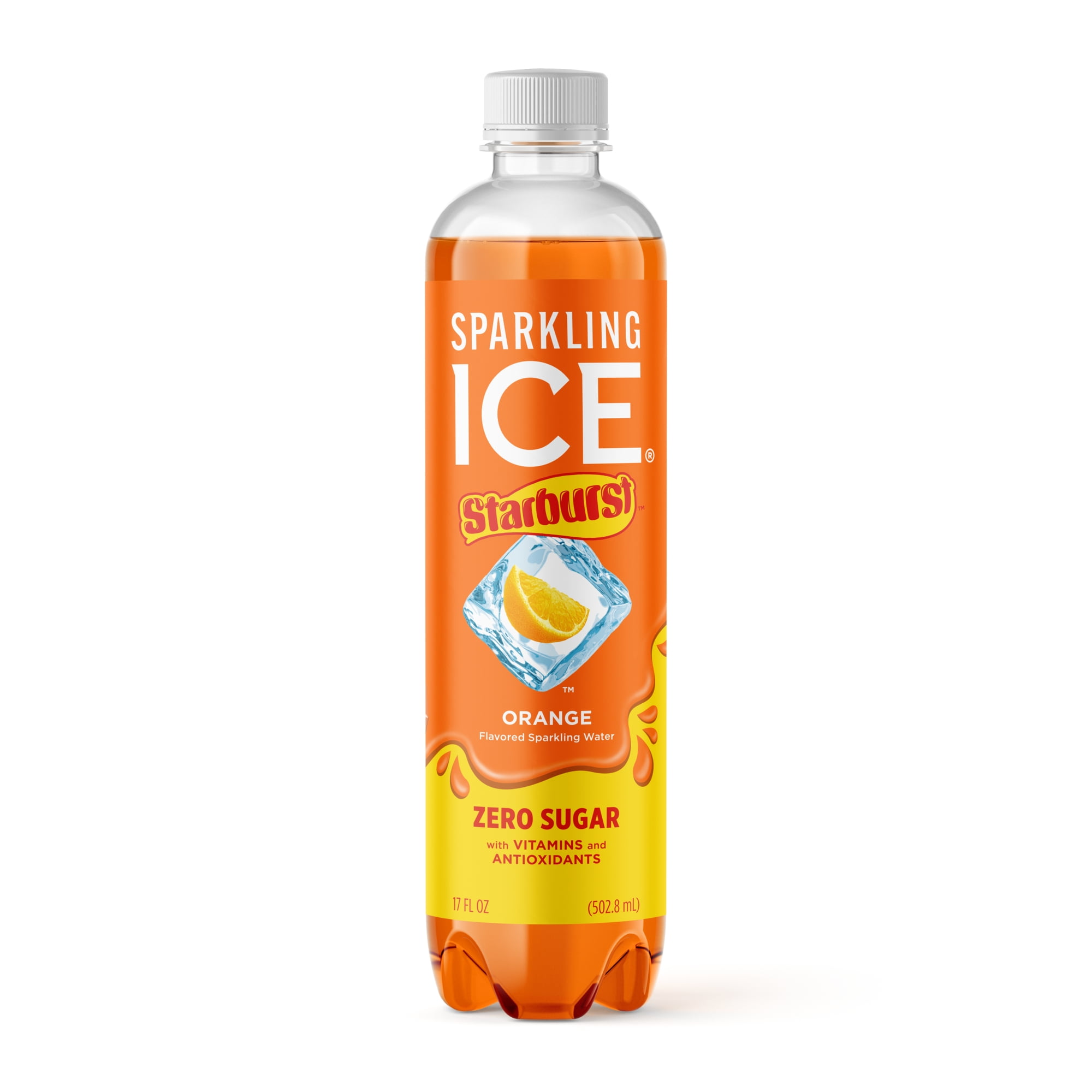 cd88d796-8f8b-47b7-9123-e71866e0f2d0.606fcdea4fa6ac655c40d5ec40e629ca.jpeg Sparkling Ice Starburst Orange 16oz 12ct - Image 1