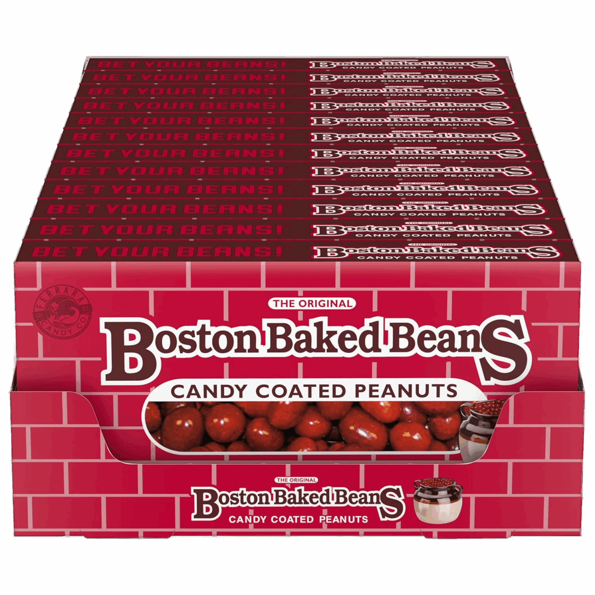 Ferrara Boston Baked Beans Peanuts 12ct - Image 1