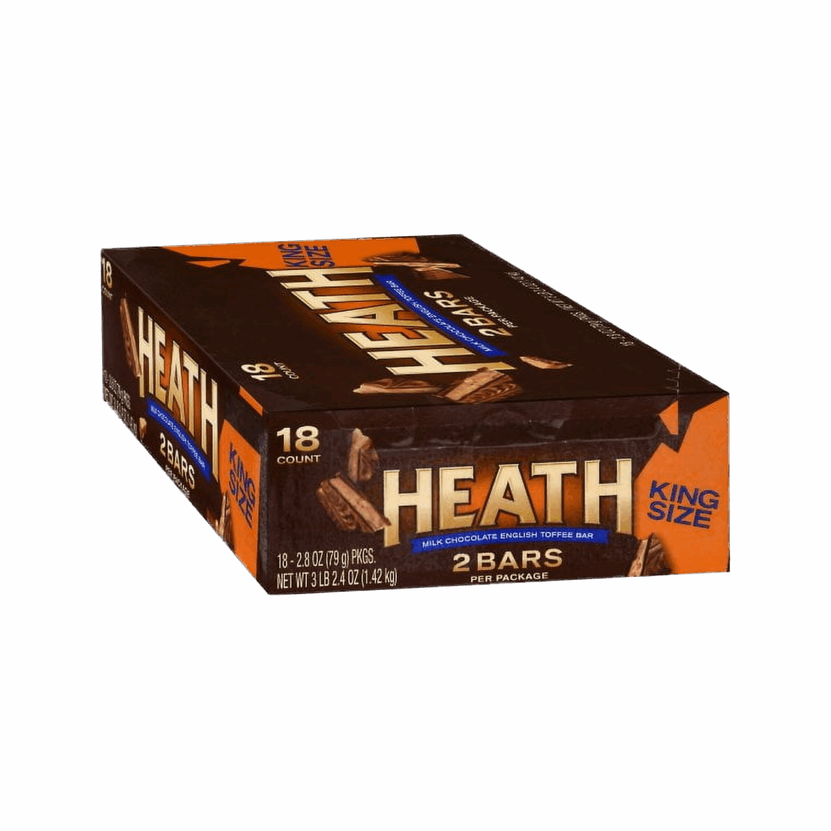 Hersheys King Size Heath 18ct - Image 1