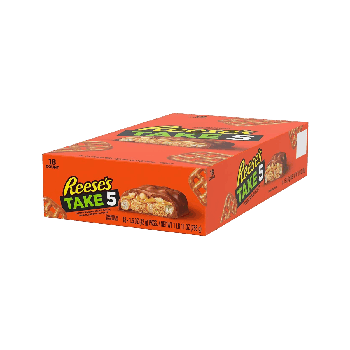 Hersheys Take 5 Pretzels 18ct - Image 1