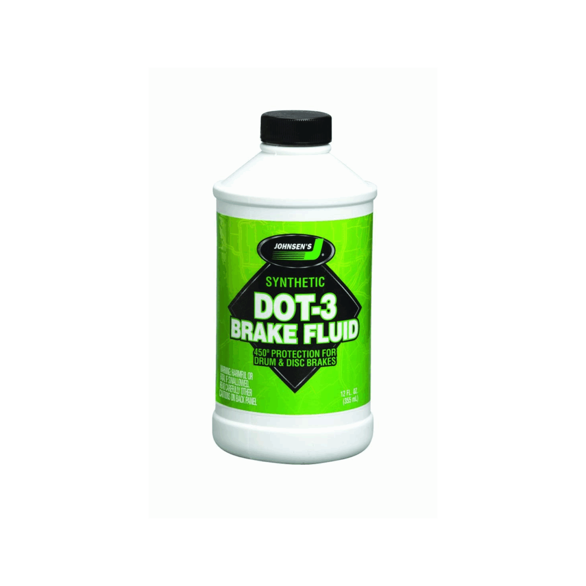 johnsens Brake Fluid 12oz 12ct - Image 1