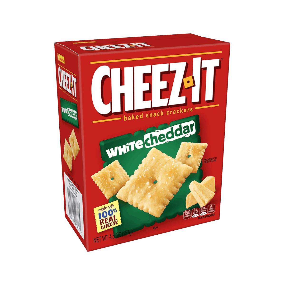 Kellogg Cheez It White Cheddar 4.5oz 12ct - Image 1