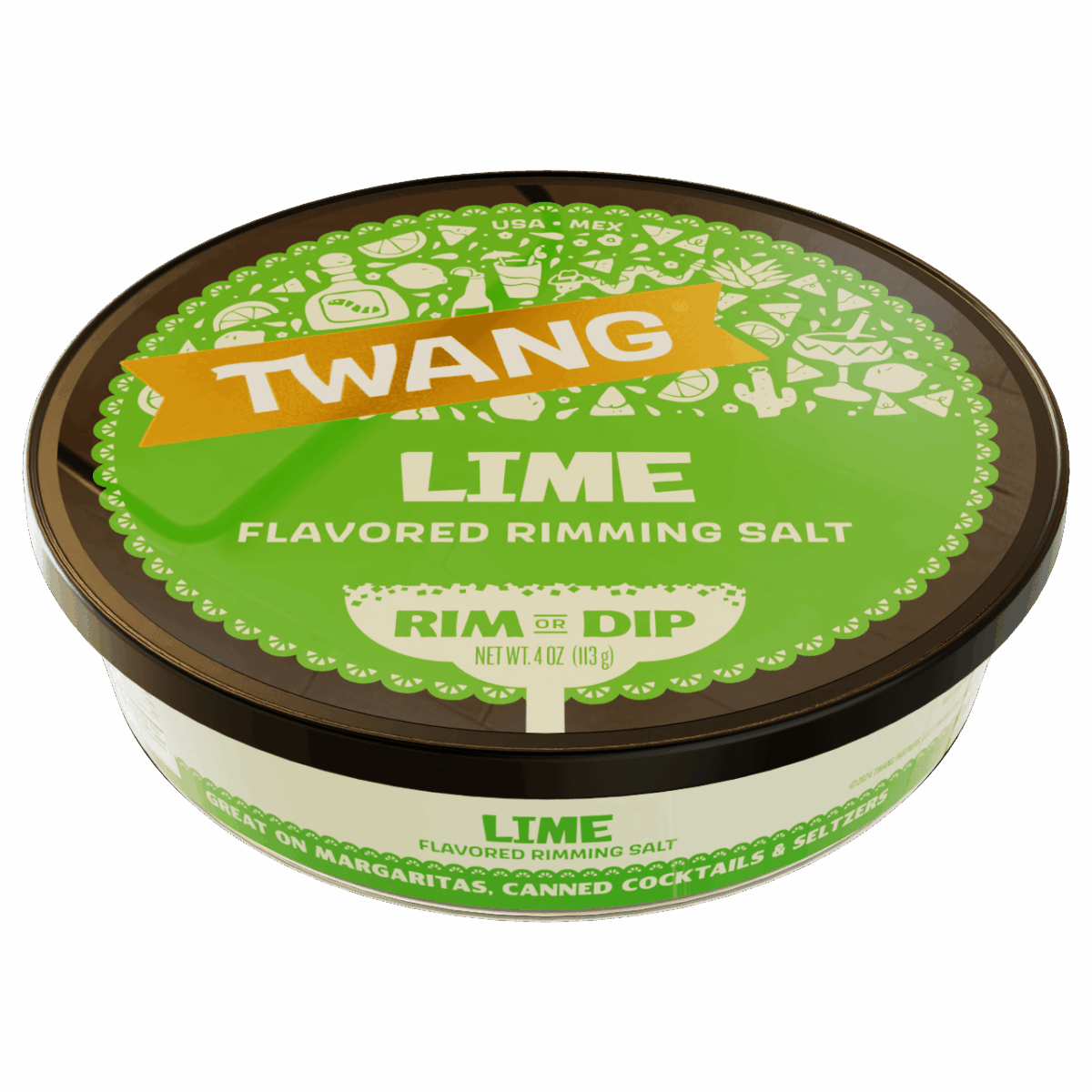Twang Rimming Salt Lime 4oz - Image 1