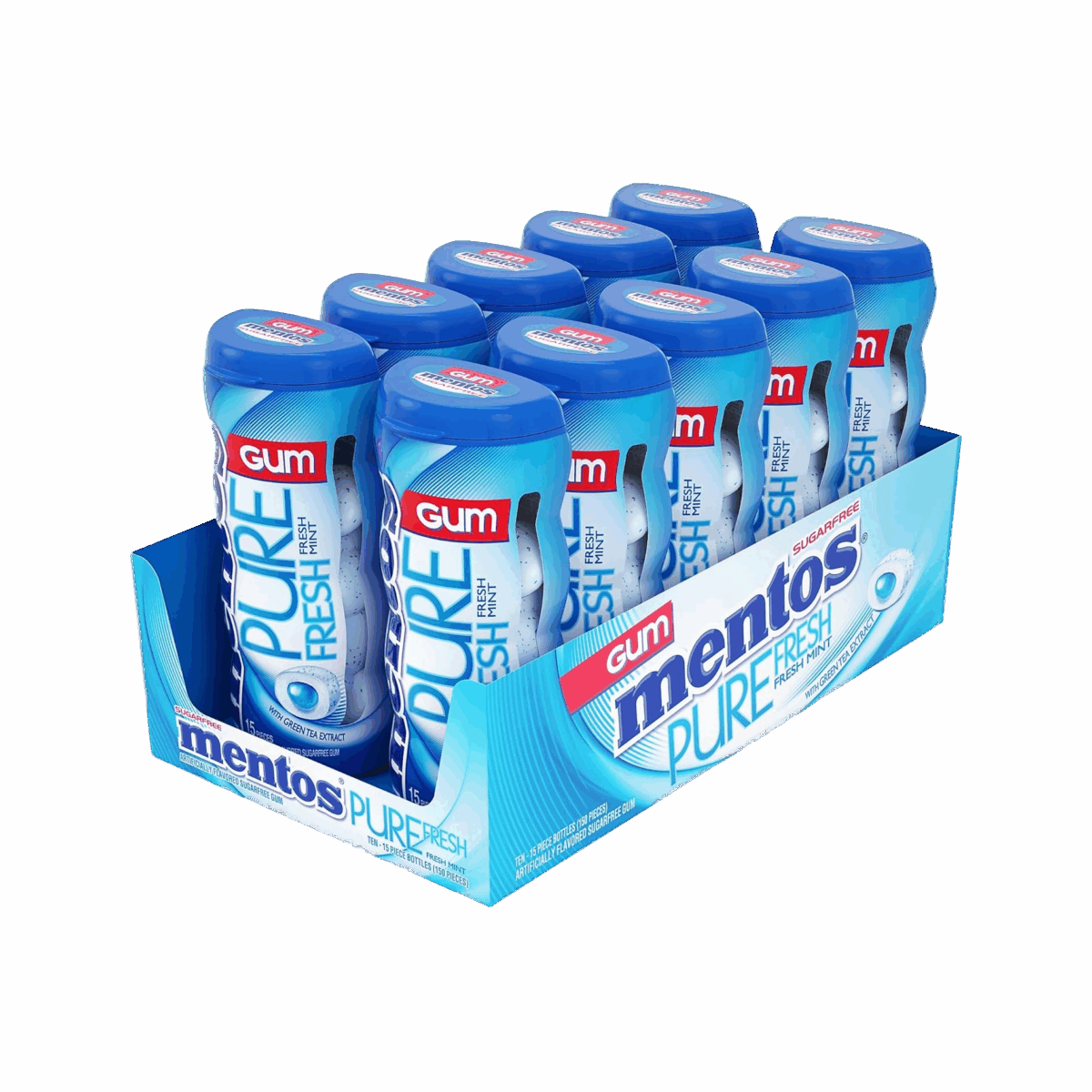 Mentos Gum Pure Fresh 10ct - Image 1