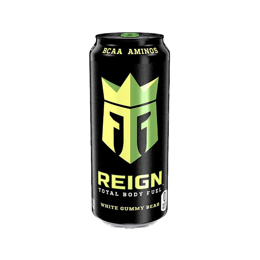 reign-energy-drink-white-gummy-bear-122570-png.png Reign, Energy Drink, White Gummy Bear 16oz 12ct - Image 1