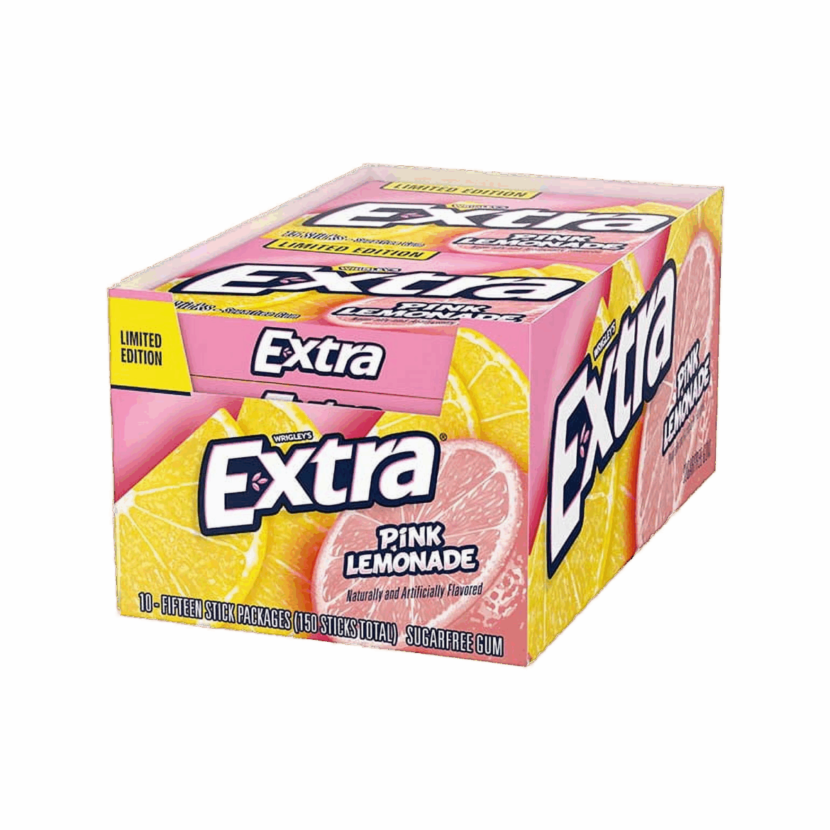 Wrigley Extra Pink Lemon 10ct - Image 1