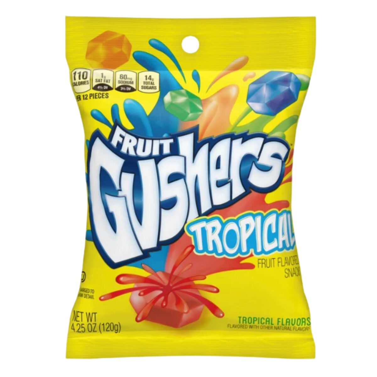 Fruit Gushers Tropical 4.25oz 8CT - Image 1