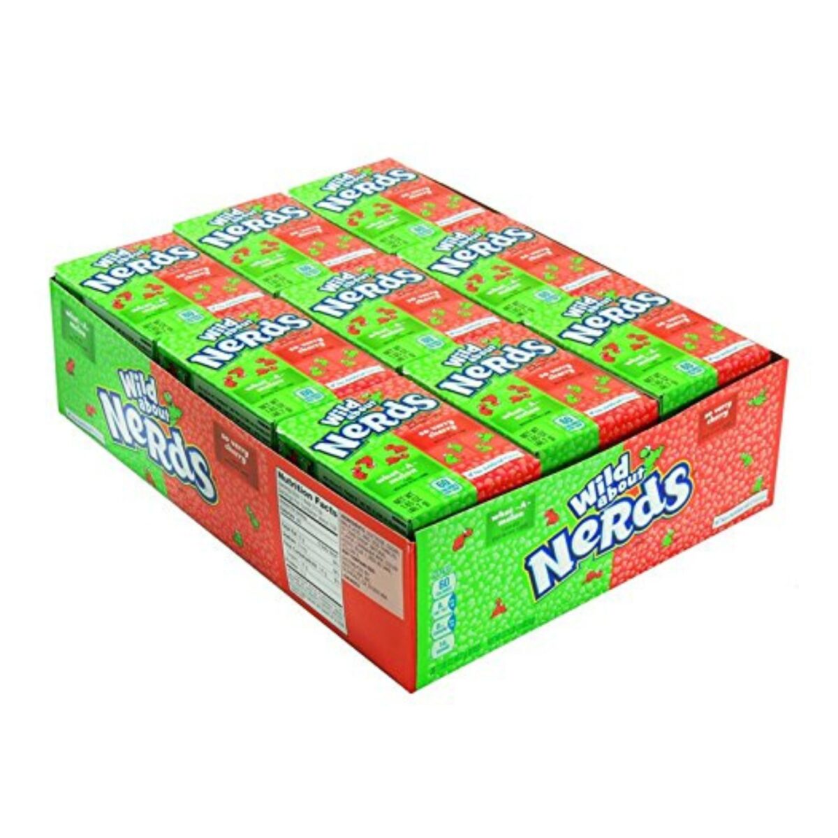Nerds Wild Cherry & Watermelon 1.65Oz 36Ct - Image 1