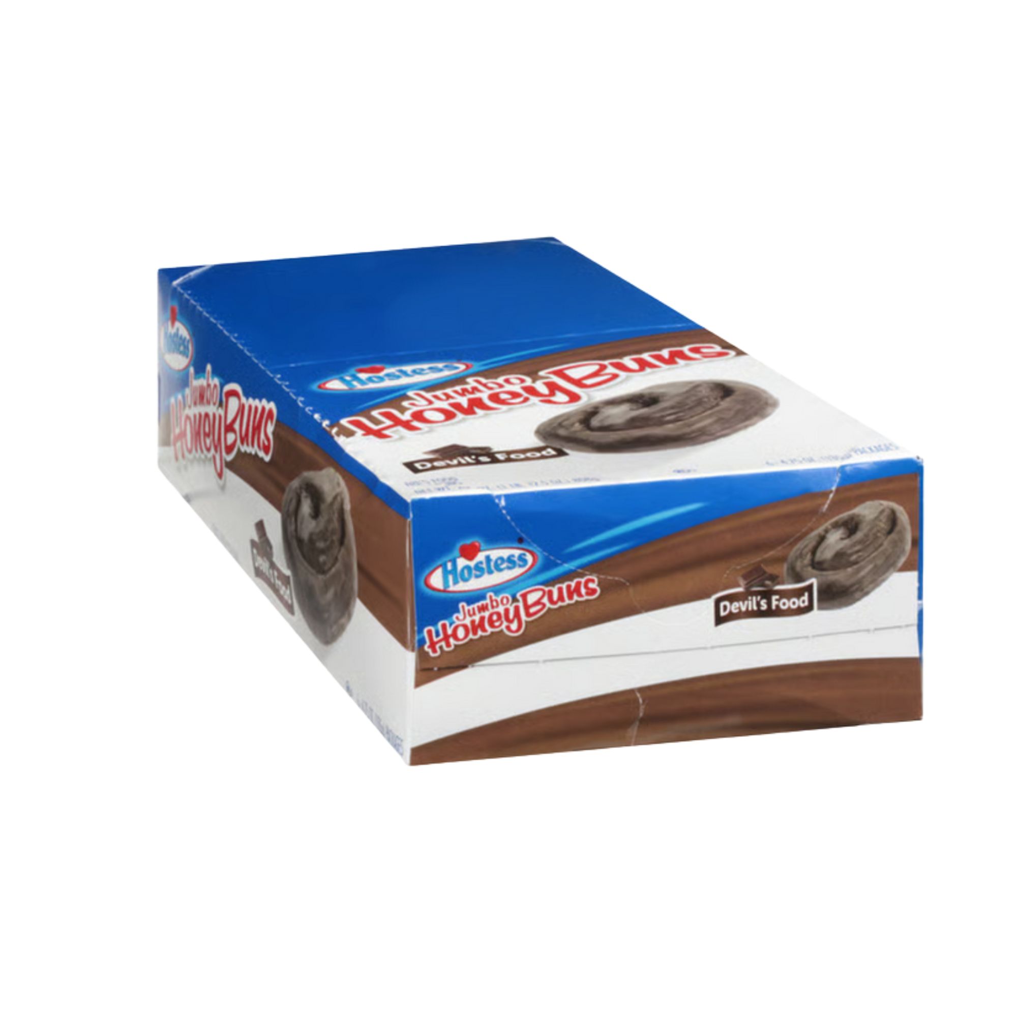 Hostess Jumbo Honey Bun Devils Food 4oz 6ct Hostess Jumbo Honey Bun Devils Food 4oz 6ct - Image 1