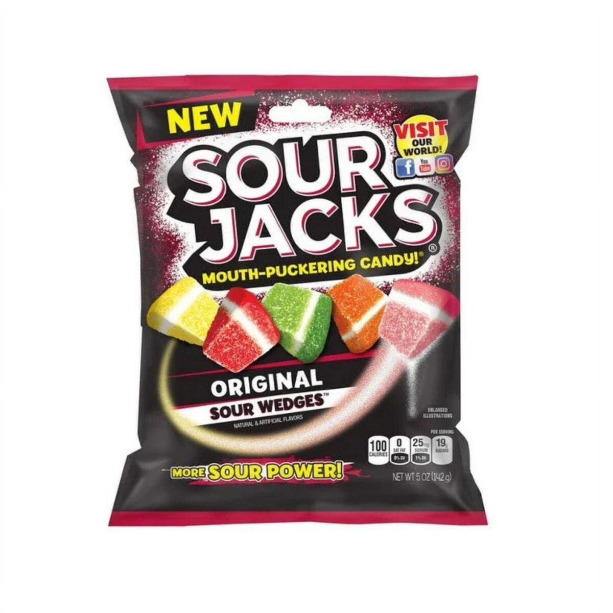 Sour Jacks Peg Original 5oz 12ct - Image 1